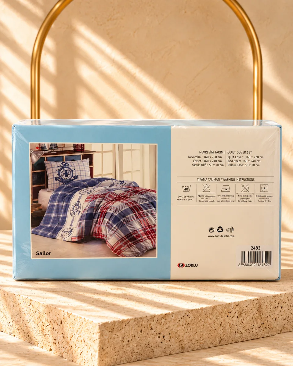 Kristal طقم غطاء لحاف · مفرد · Sailor · متعدد الألوان · 2483